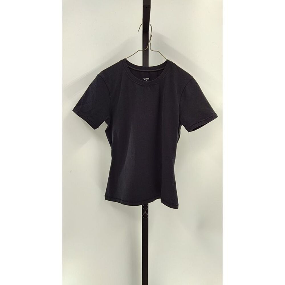 Quince Women Cashmere Tee Black XS